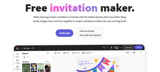 Adobe Express Einladungsgenerator