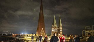Stadtführung führt in Bremen über die Dächer der Innenstadt