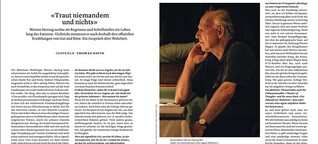 Werner Herzog im Gespräch