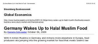 Germany Wakes Up to Halal Muslim Food