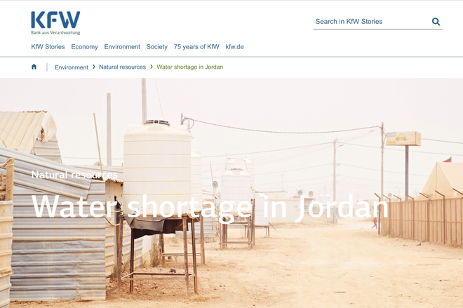 Water Shortage in Jordan
