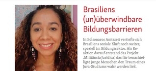 Brasiliens (un)überwindbare Bildungsbarrieren