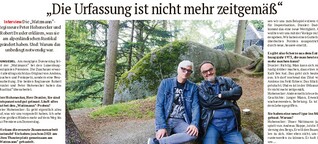 Peter Hohenecker und Robert Draxler denken Kult-Rustical "Watzmann" neu